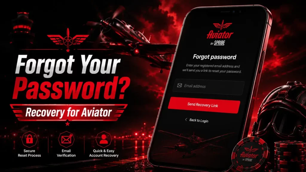 aviator game forgot password